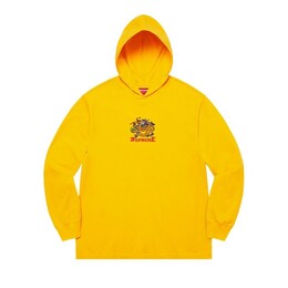 Supreme: Футболка  Dragon с капюшоном