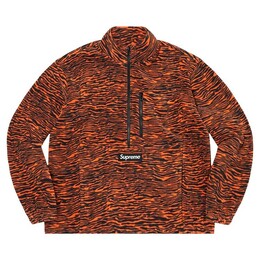 Supreme: Оранжевый свитер  Polartec