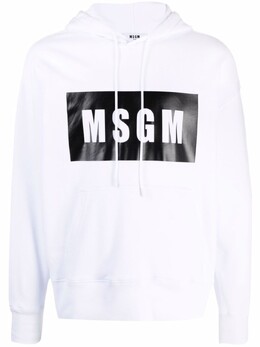 MSGM: Белая толстовка 