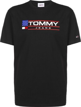Tommy Hilfiger: Чёрная футболка 