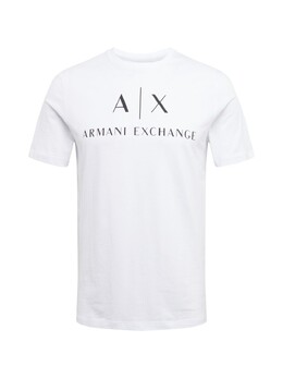 Armani Exchange: Белая футболка 