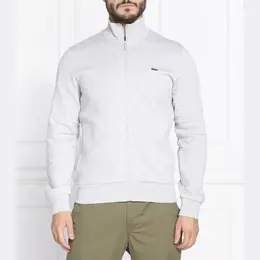 Lacoste: Серая толстовка 