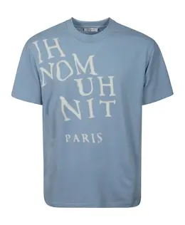 IH NOM UH NIT: Синяя футболка 