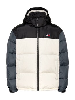 Tommy Jeans: Бежевый пуховик 