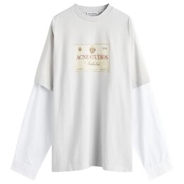Acne Studios: Серая футболка 