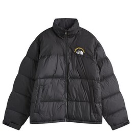 The North Face: Чёрная куртка  Nuptse