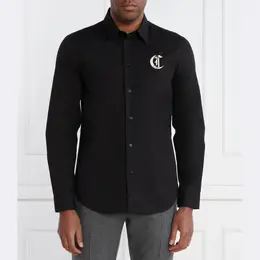 Just Cavalli: Чёрная рубашка 