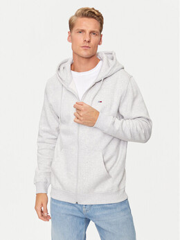 Tommy Jeans: Серая толстовка 