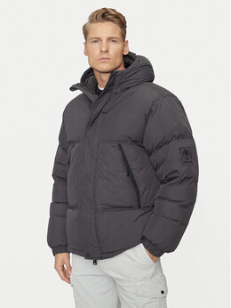 Timberland: Чёрный пуховик 