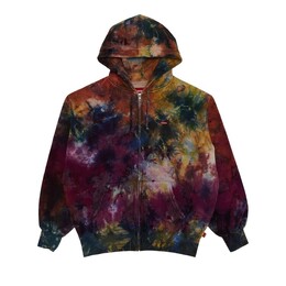 Supreme: Толстовка  Overdyed с капюшоном