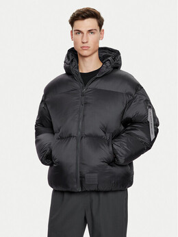 Alpha Industries: Чёрный пуховик 