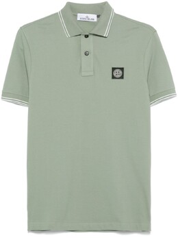 Stone Island: Зелёная рубашка  Compass