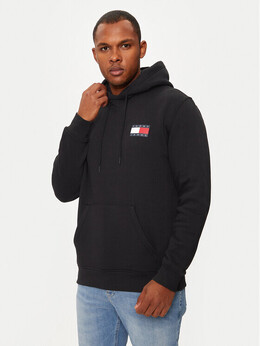 Tommy Jeans: Чёрная толстовка 