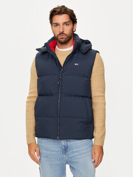 Tommy Jeans: Синий жилет 