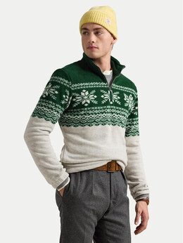 Polo Ralph Lauren: Зелёный свитер 