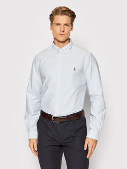 Polo Ralph Lauren: Синяя рубашка 