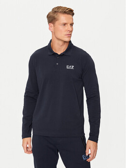EA7 Emporio Armani: Синяя рубашка 
