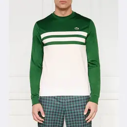 Lacoste: Зелёная толстовка 