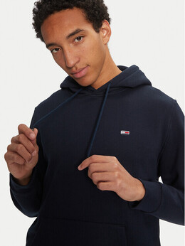 Tommy Jeans: Синяя толстовка 