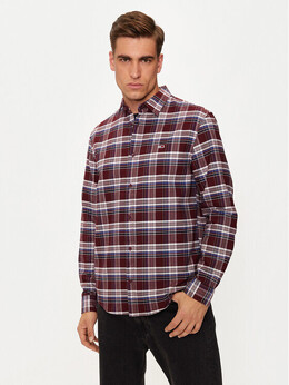 Tommy Jeans: Красная рубашка 