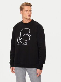 Karl Lagerfeld: Чёрная толстовка 