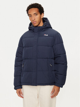 Fila: Синий пуховик 