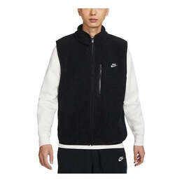 Nike: Чёрный жилет  Sportswear Club