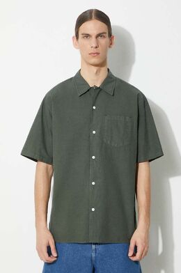 Norse Projects: Зелёная рубашка 