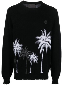 Philipp Plein: Жаккардовый свитер 