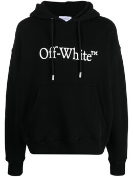 Off-White: Чёрная толстовка  Bookish
