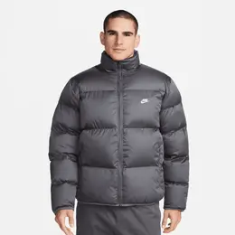 Nike: Чёрная куртка  Sportswear Club