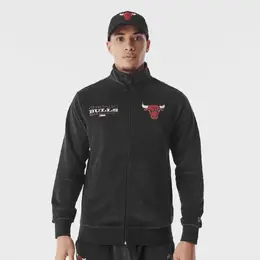 NEW ERA: Чёрная куртка  Chicago Bulls NBA