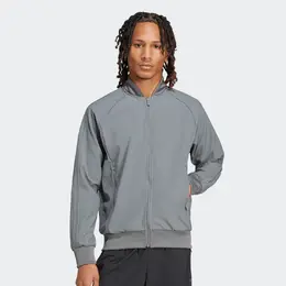 Adidas Originals: Серая куртка 