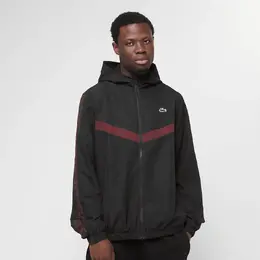 Lacoste: Чёрная куртка 