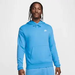 Nike: Синяя толстовка  Sportswear Club