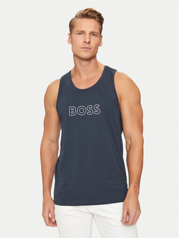 BOSS: Синяя майка 