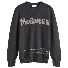 Alexander McQueen: Чёрный свитер 