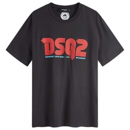 Dsquared2: Чёрная футболка 