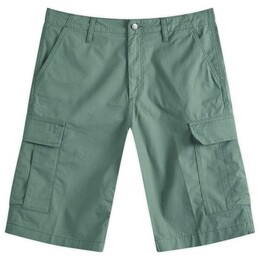 Carhartt WIP: Зелёные шорты 