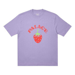 Palace: Фиолетовая футболка 