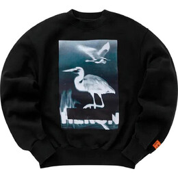 Heron Preston: Чёрный свитер  Censored