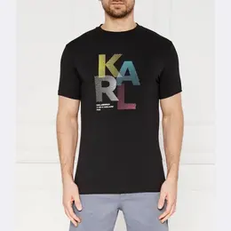Karl Lagerfeld: Чёрная футболка 