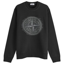 Stone Island: Толстовка с принтом 