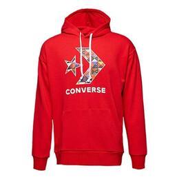 Converse: Красная толстовка 