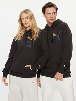 PUMA: Чёрная толстовка  Classics