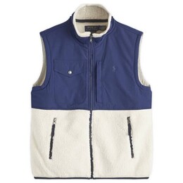 Polo Ralph Lauren: Синий жилет 