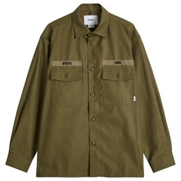 WTAPS: Зелёная рубашка 