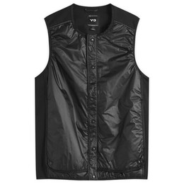 Y-3: Чёрный жилет 