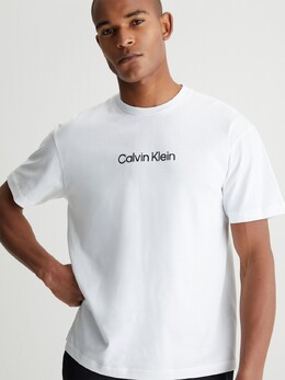 Calvin Klein: Белая футболка 