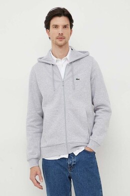 Lacoste: Серая толстовка 